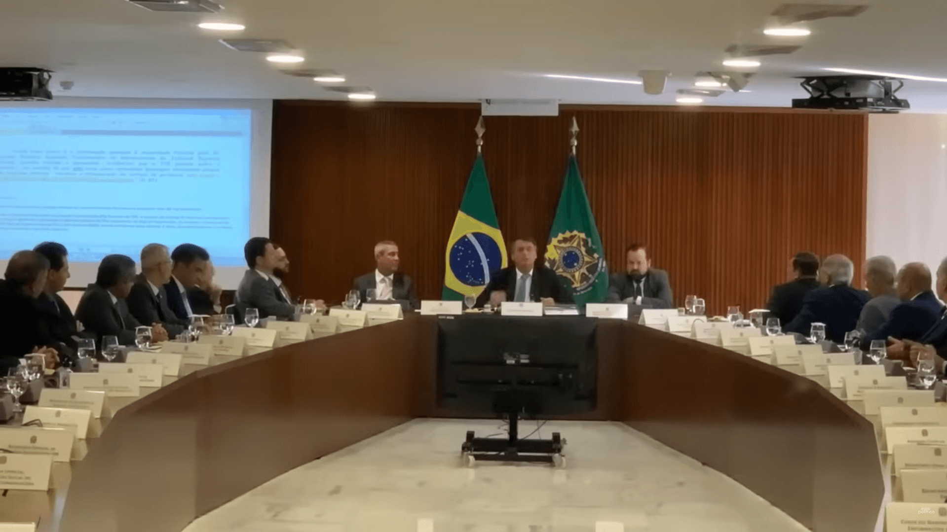 Reunião de Bolsonaro