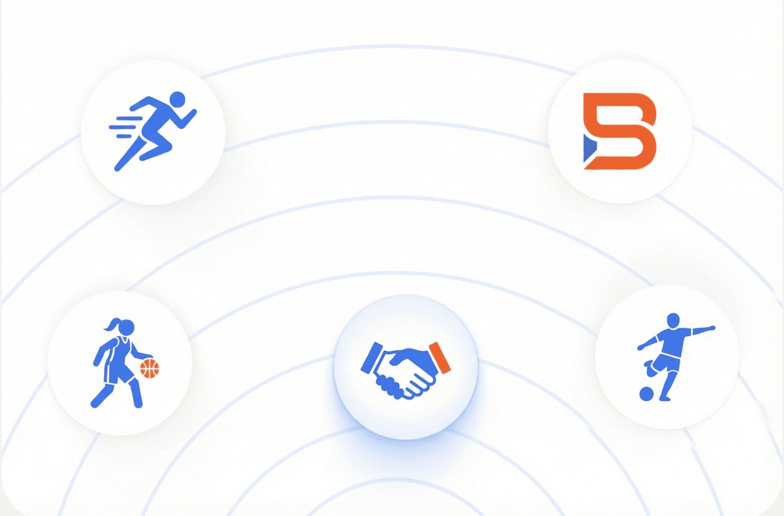 Logos of tools outward, illustrating easy integration with no engineering required.