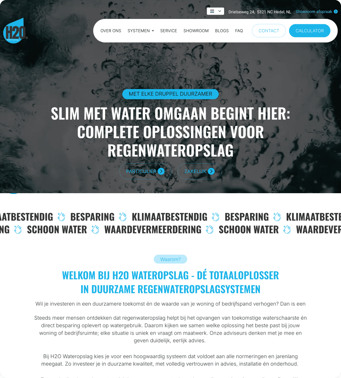 H2O | We make it