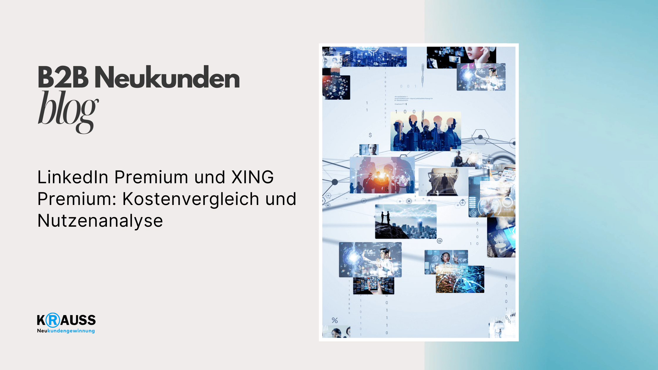 LinkedIn Premium und XING Premium: Kostenvergleich und Nutzenanalyse