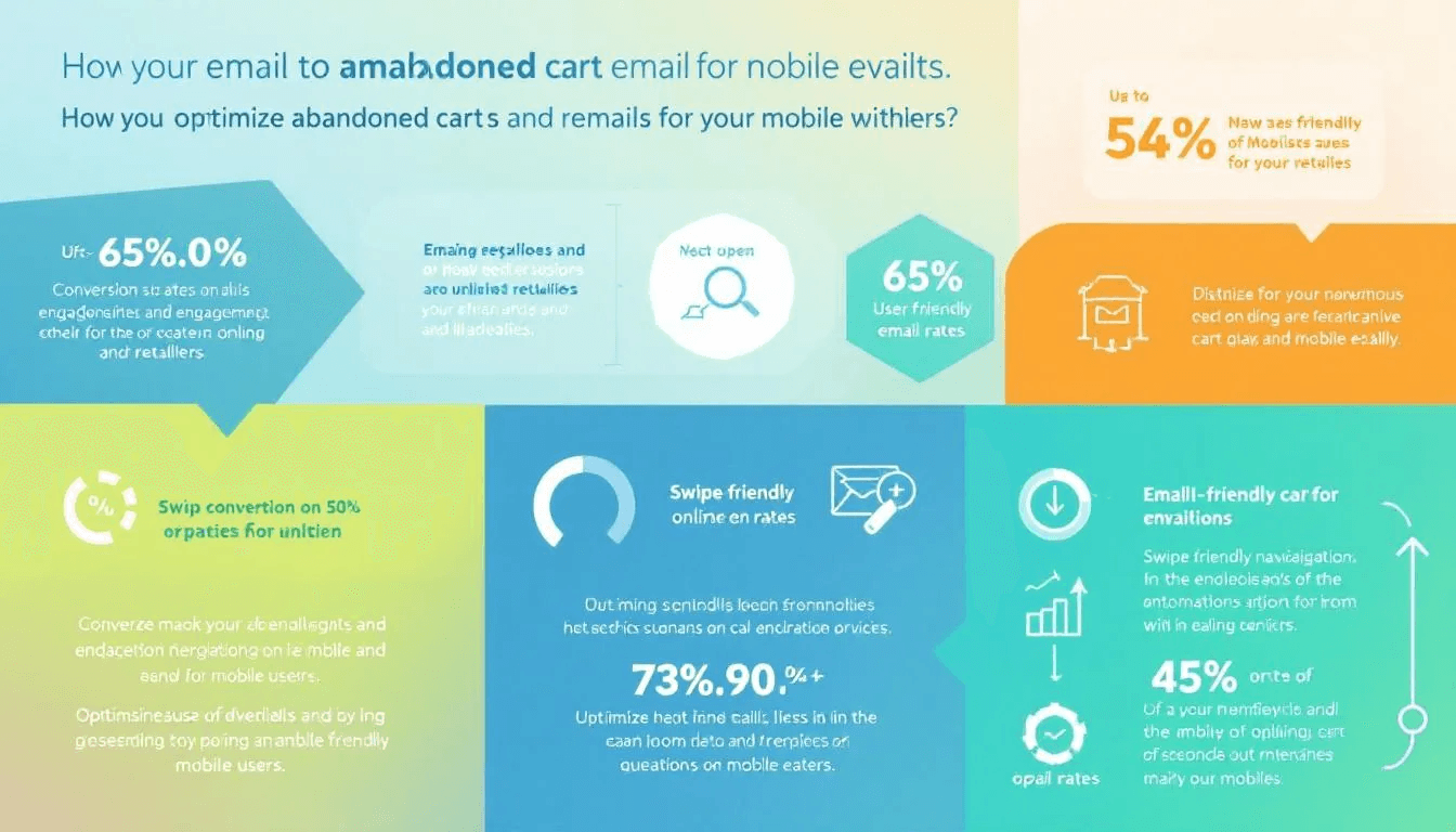 Optimizing abandoned cart emails for mobile devices.