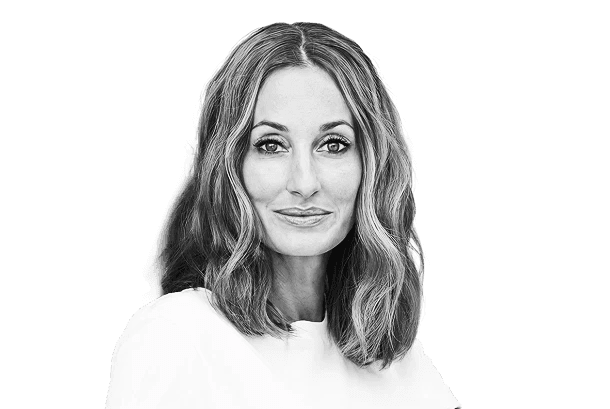 woman in white crew neck shirt smiling