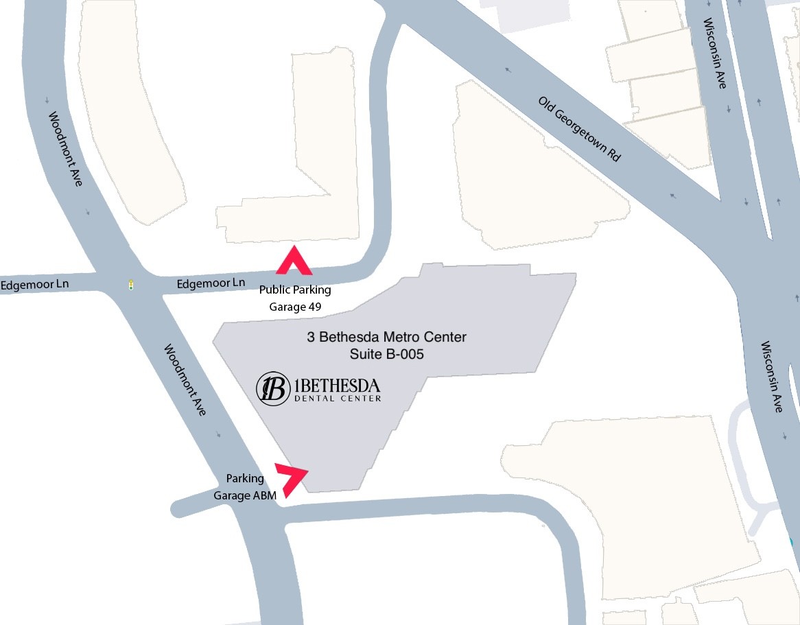 One Bethesda Dental Office Parking