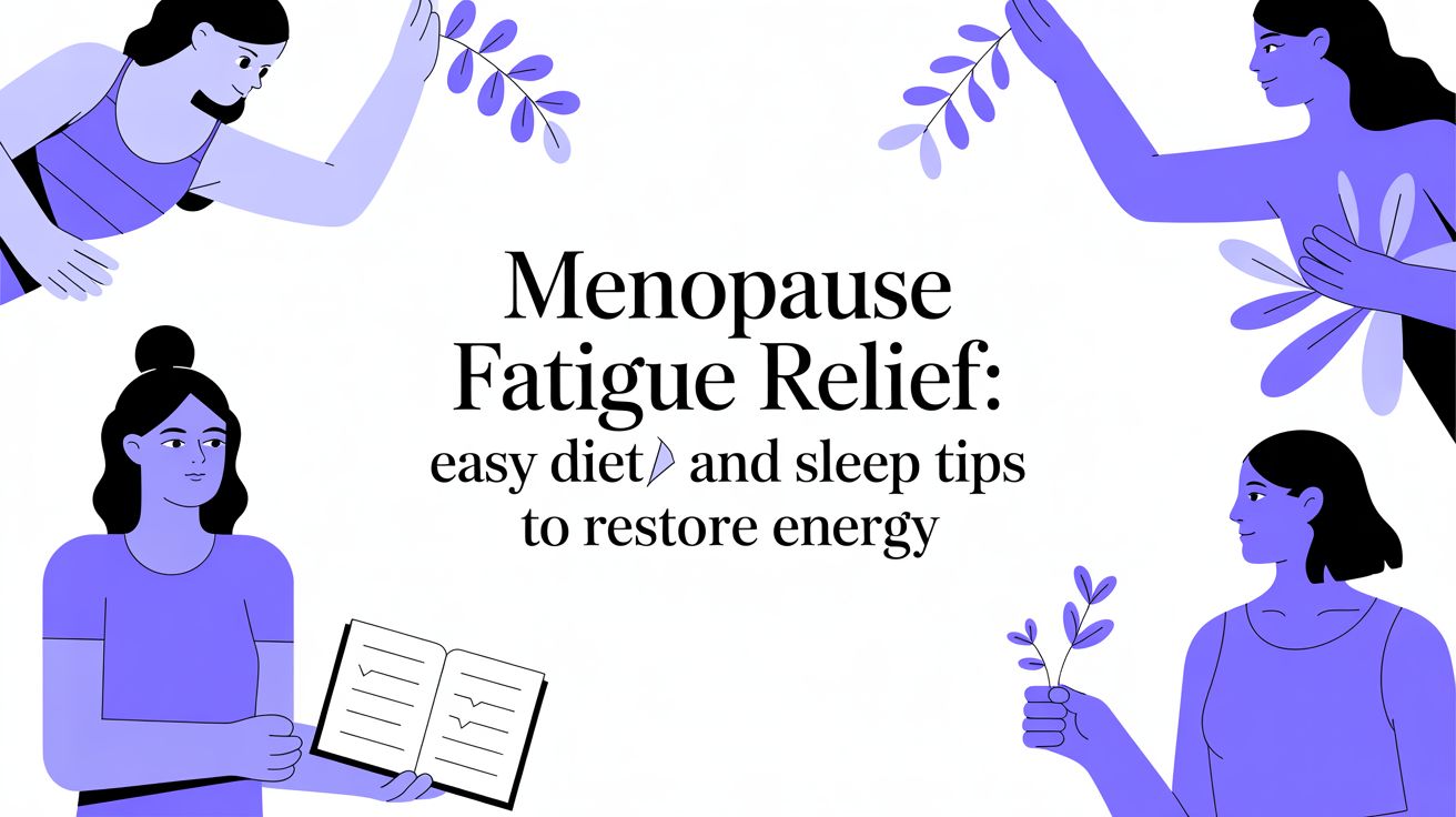 Menopause Fatigue Relief: Easy Diet and Sleep Tips to Restore Energy