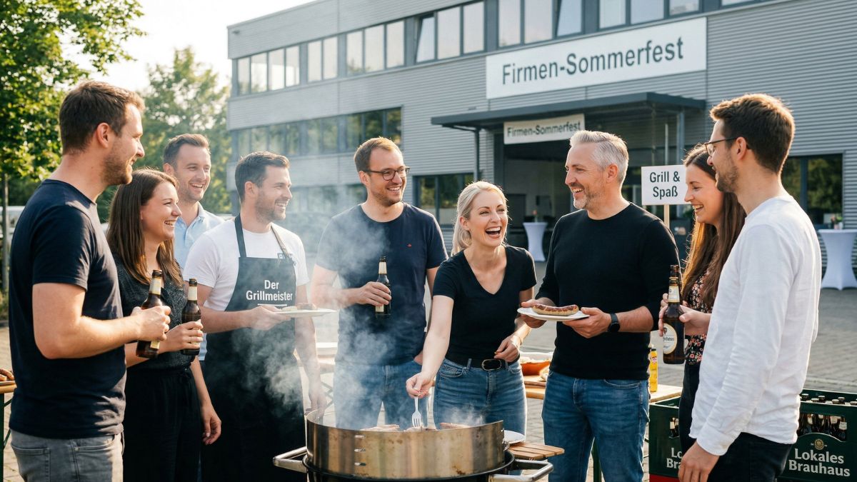 Team-Event in einem mittelständischen Unternehmen als Employer-Branding-Maßnahme	