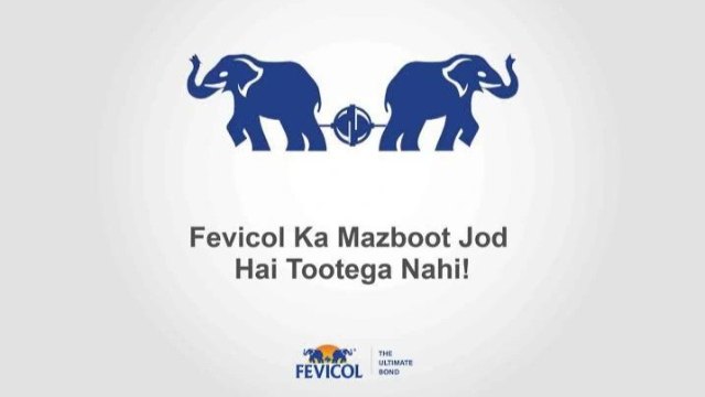 Fevicol ka mazboot jod hai, tutega nahi