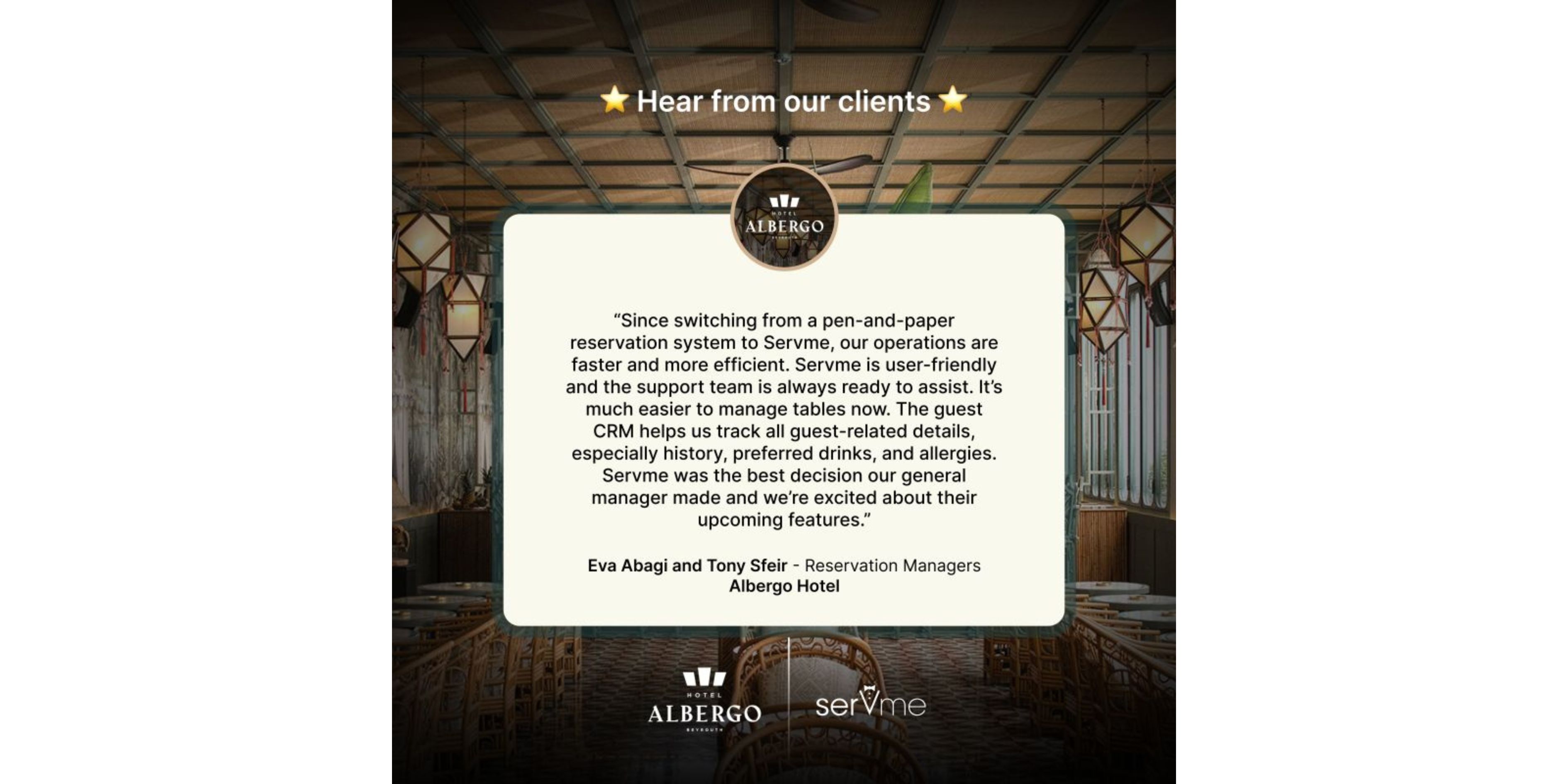 testimonial-for-servme-restaurant-guest-experience-software-dusit-thani-qatar