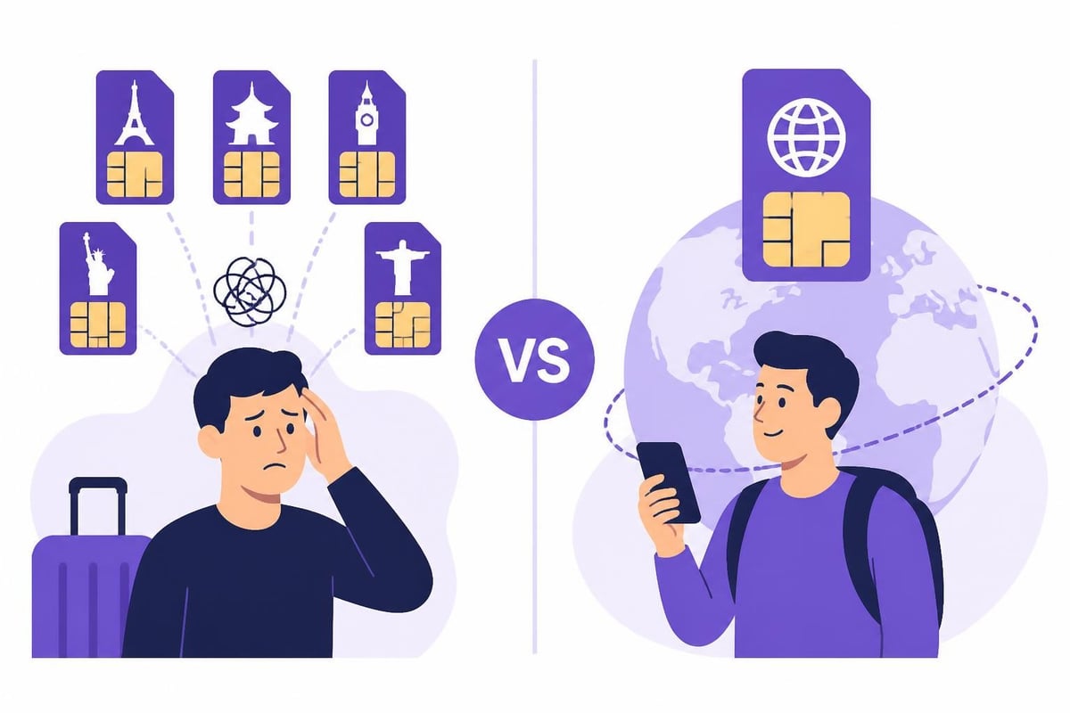 Universal eSIM benefits