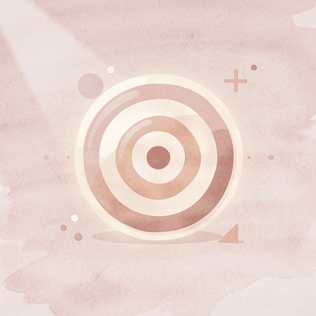 Target icon representing pressure and focus on a single score