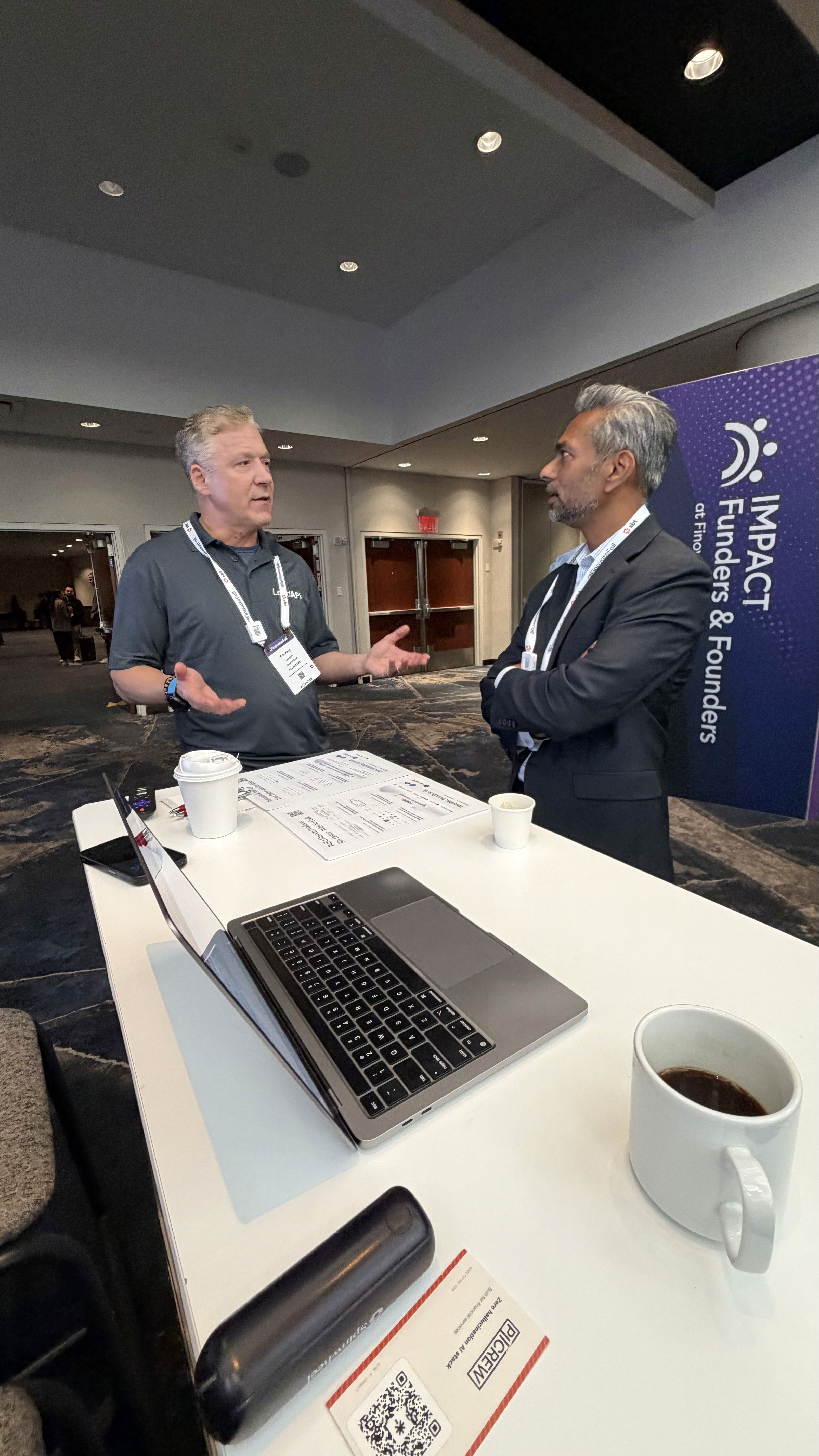 LendAPI Founders Booth at Finovate 2026