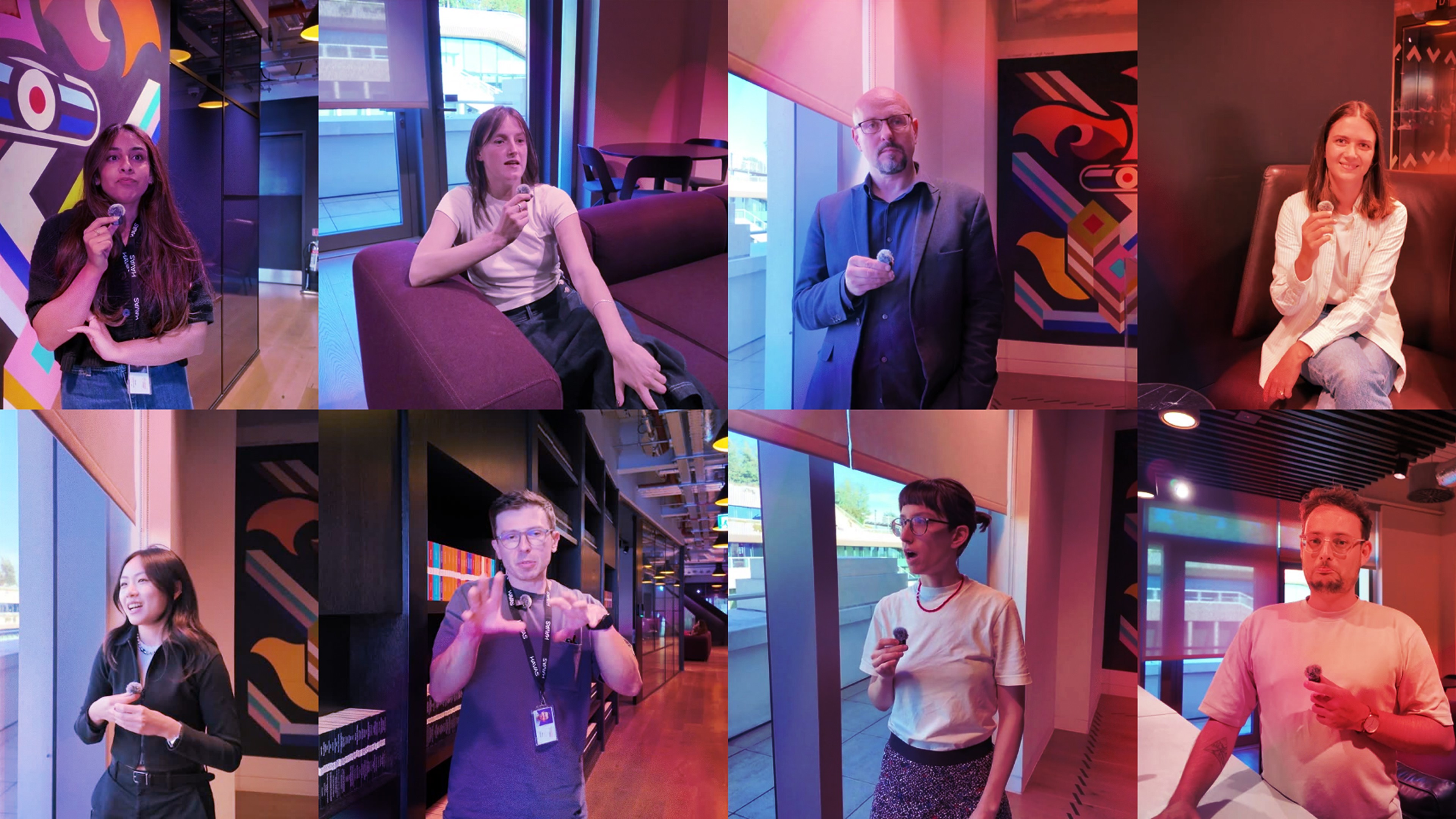 A number of Inviqans sharing their thoughts of a recent Hackathon