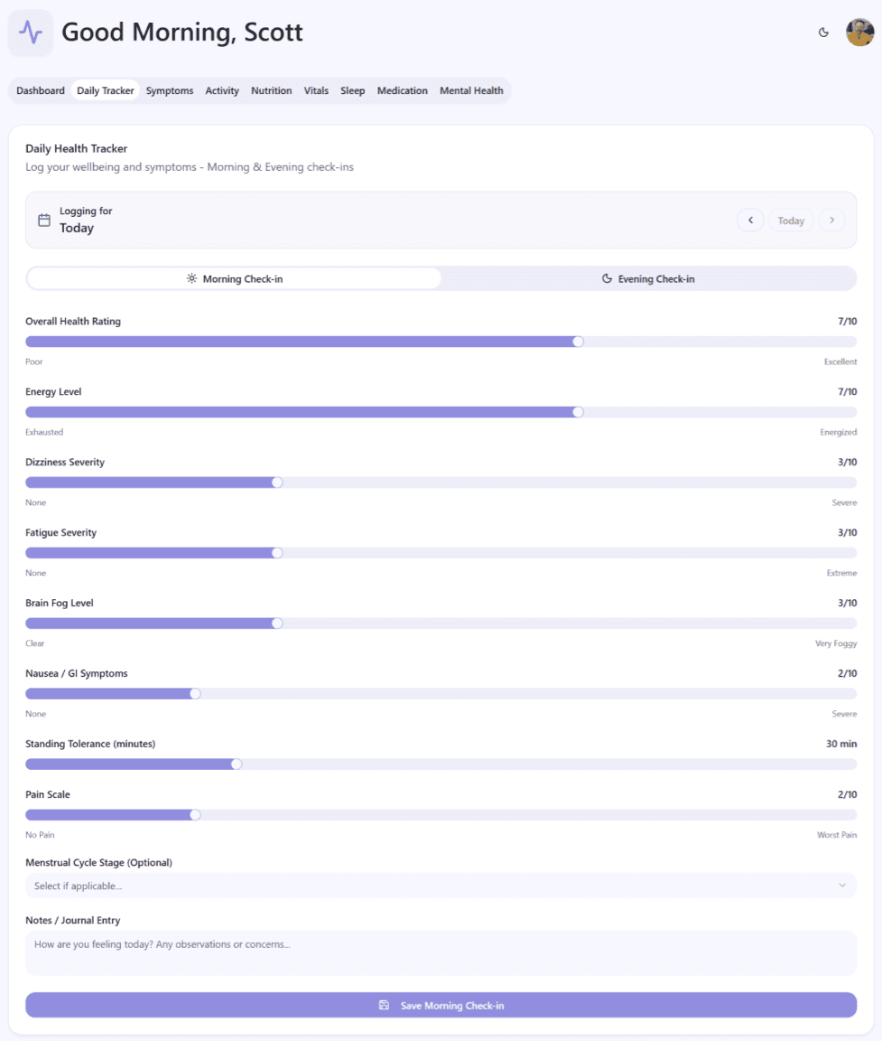 Personalized Dashboard