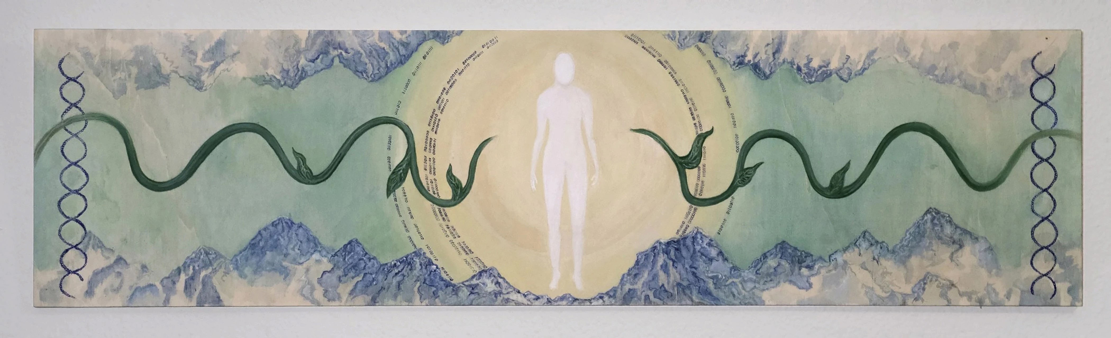 The Shape of Light | acryl op canvas | 80x80cm