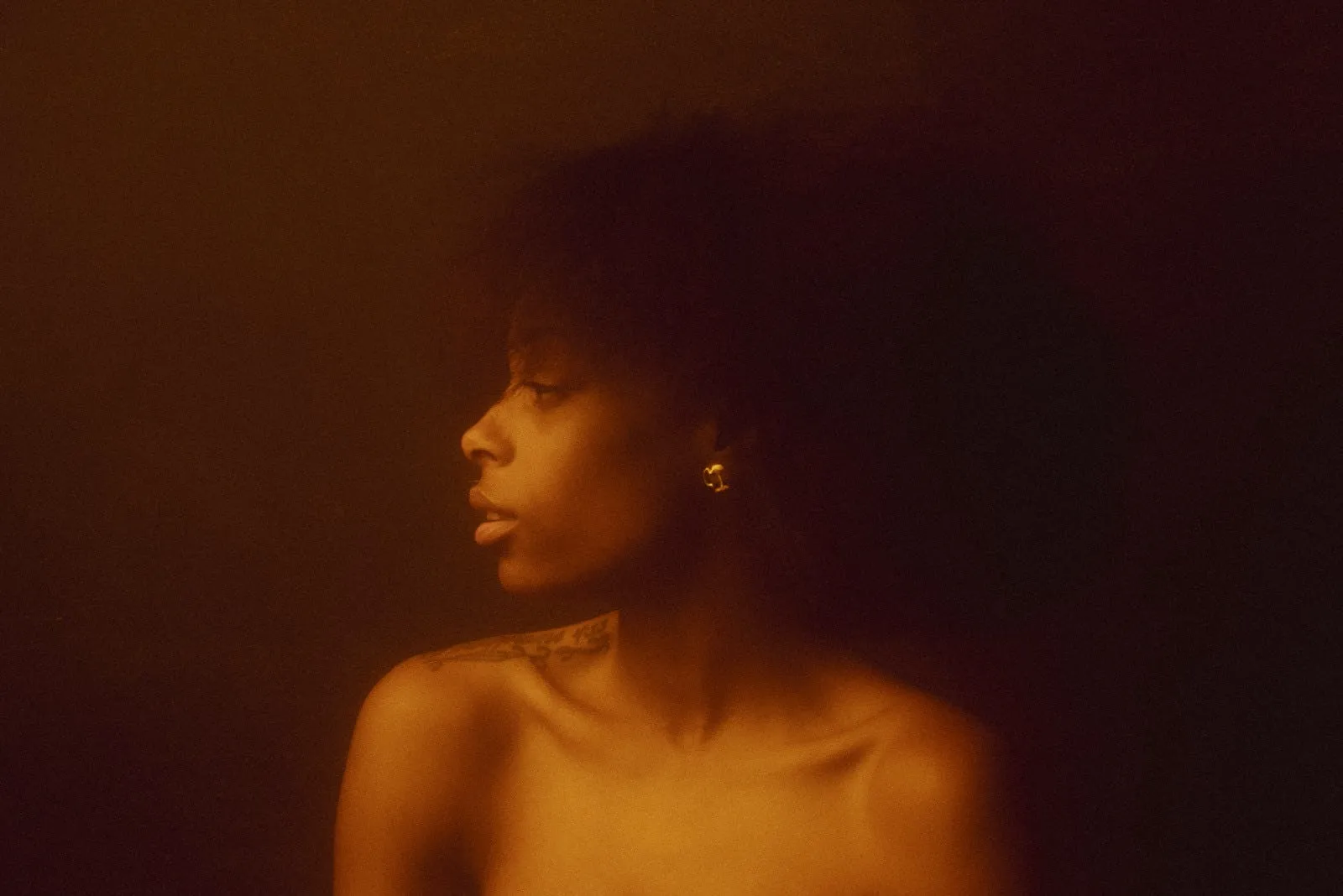 Women On Neon Background