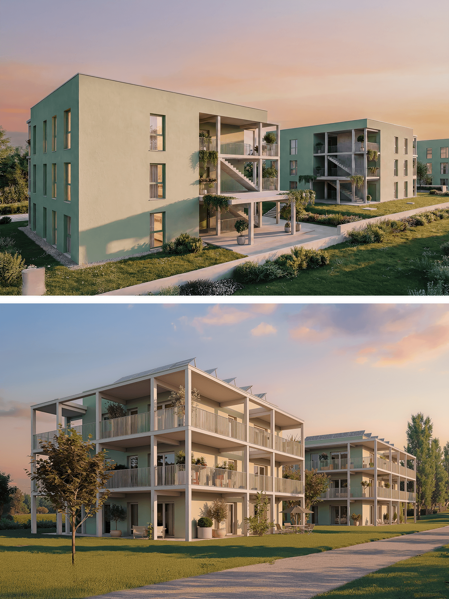 Rendering Aussen Stack