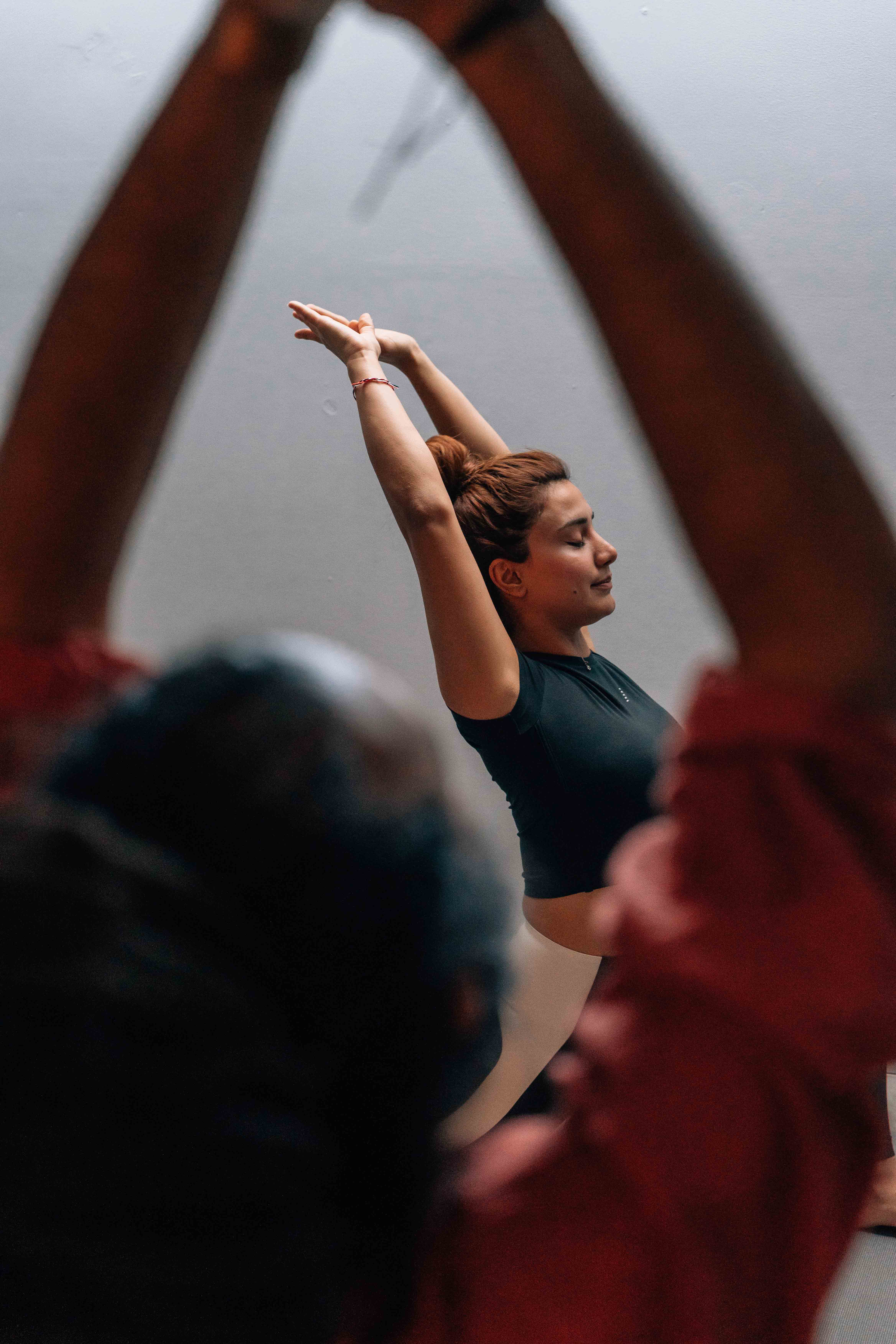 a man laying on a chair wearing a virtual reality headset