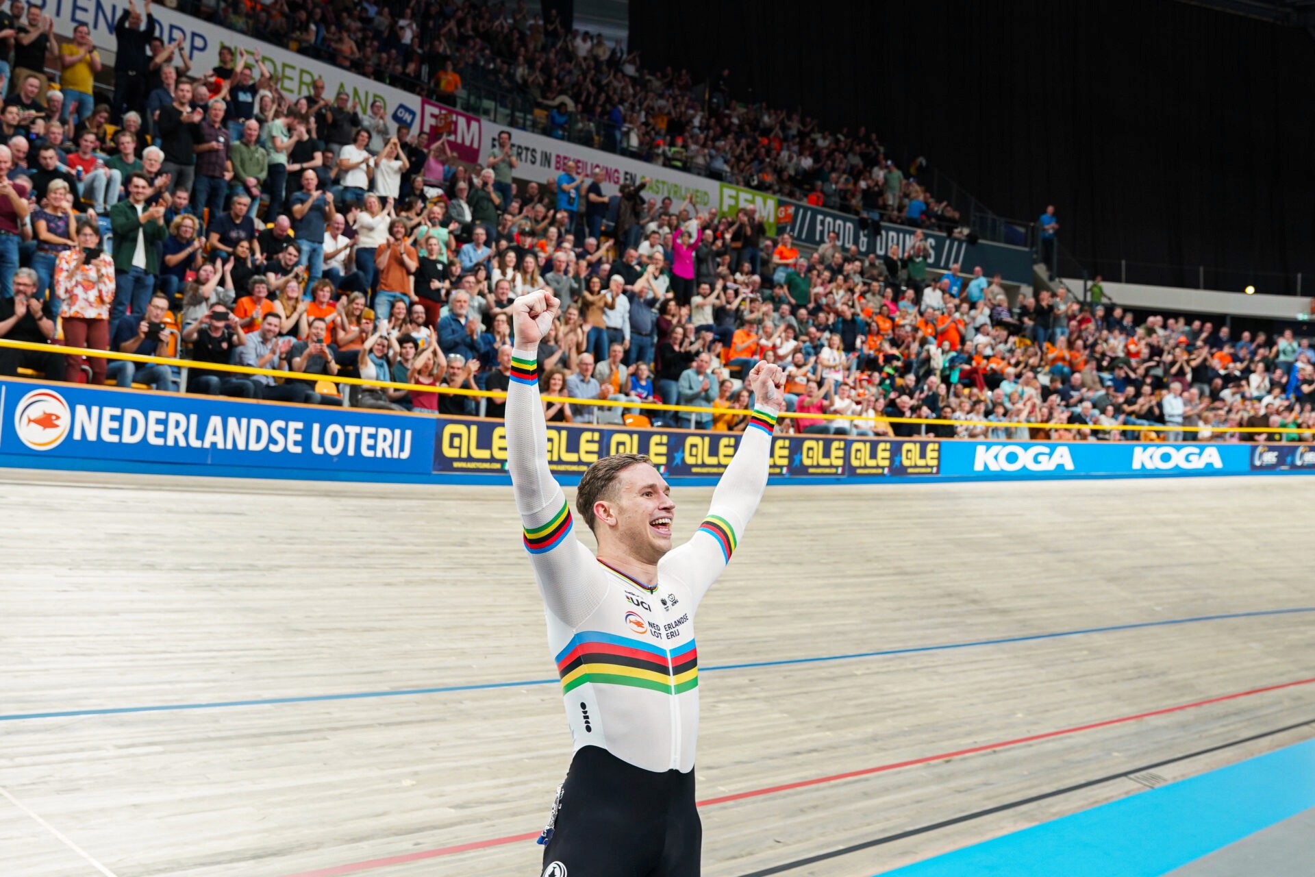 De winnaar van het EK Baanwielrennen 2024