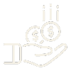 open hand catching money icon