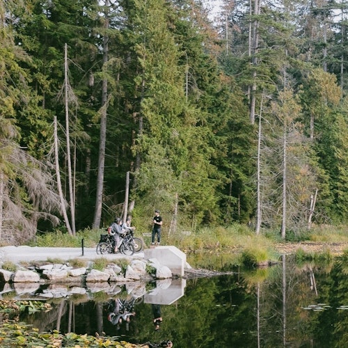 斯坦利公园家庭自行车游