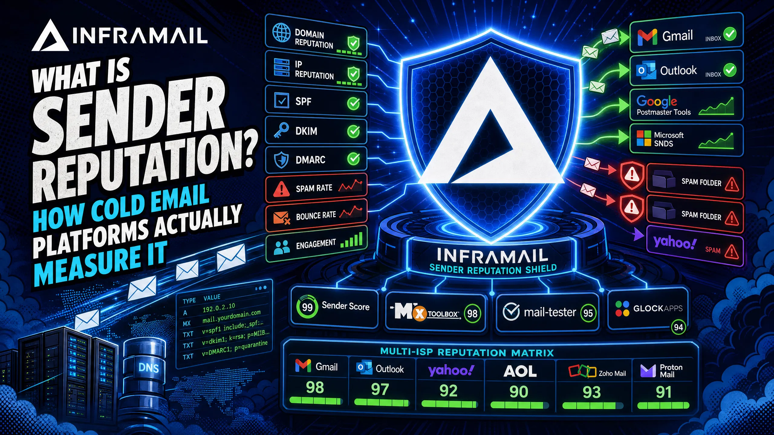 What Is Sender Reputation? How Cold Email Platforms Actually Measure It