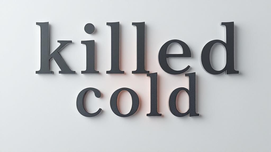 A decorative image with the word