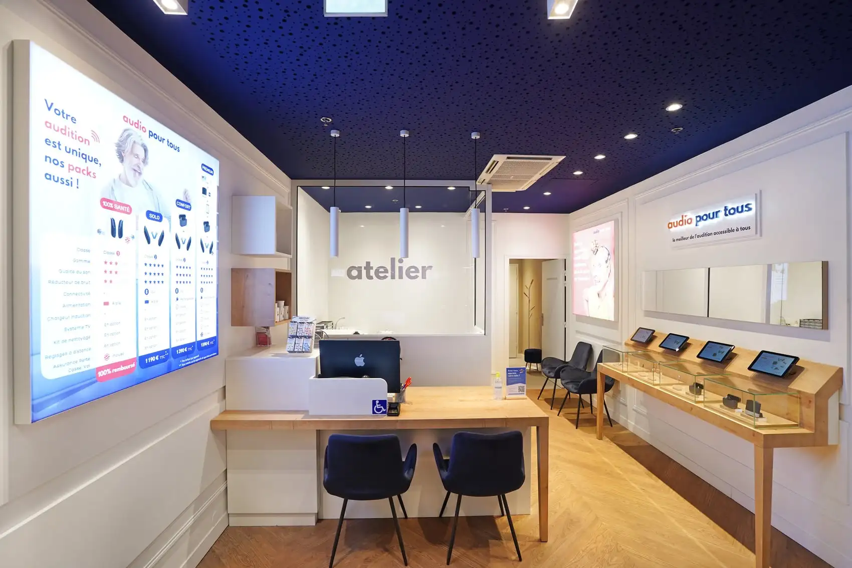 Profitez de services sur-mesures réalisés par des audioprothésistes diplômés d'Etat dans votre centre auditif Créteil.