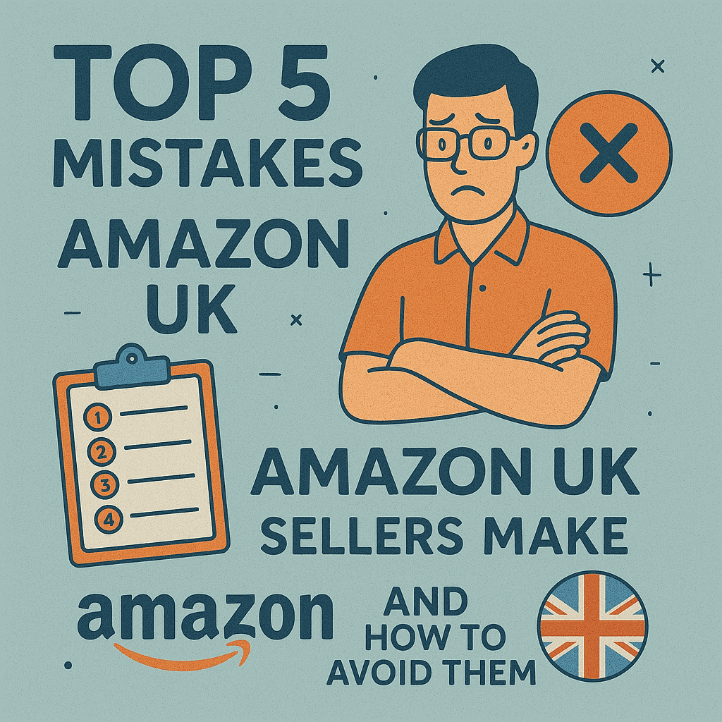 Top 5 Mistakes Amazon UK Sellers