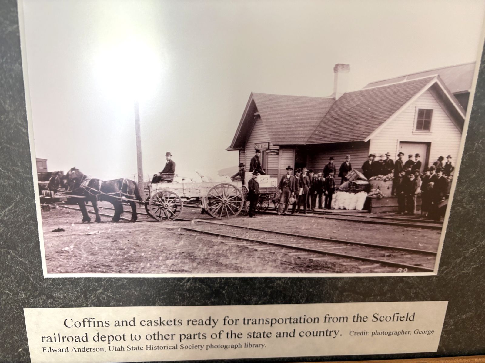 Scofield's historic mining-era schoolhouse