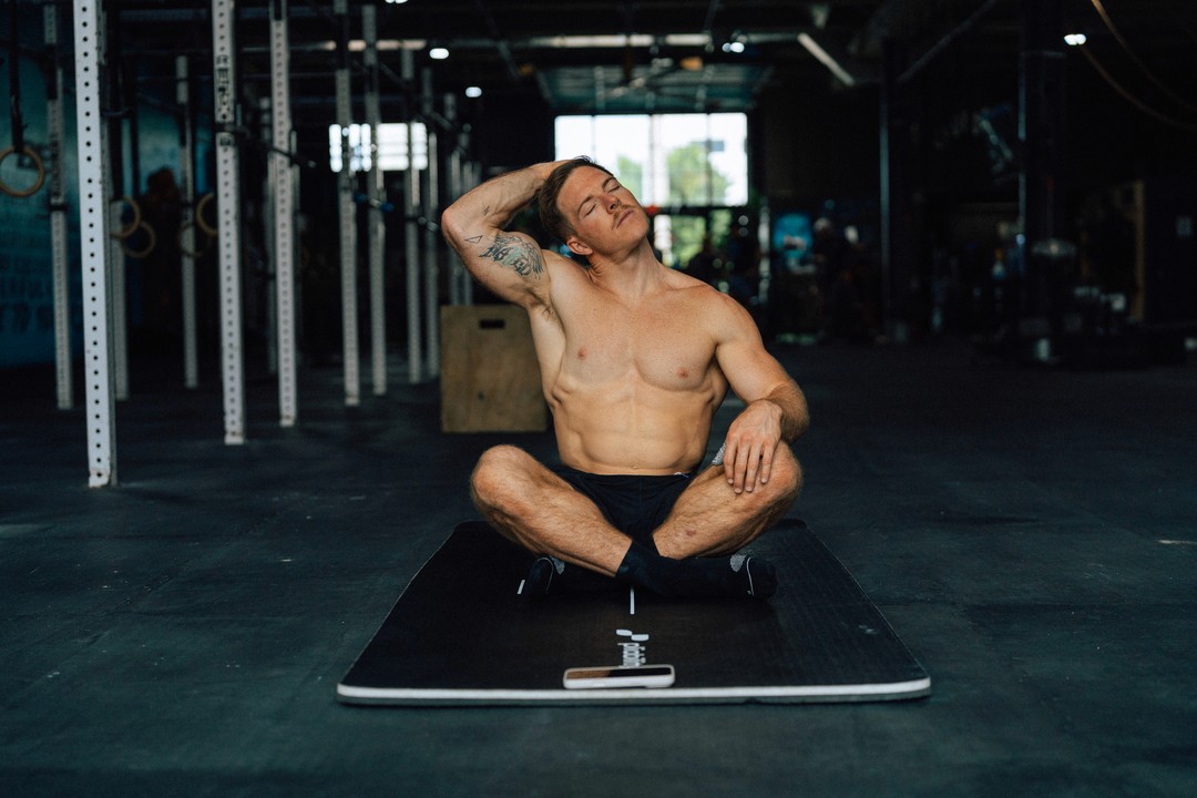 person sitting in gym - Exercises for Brain Fog