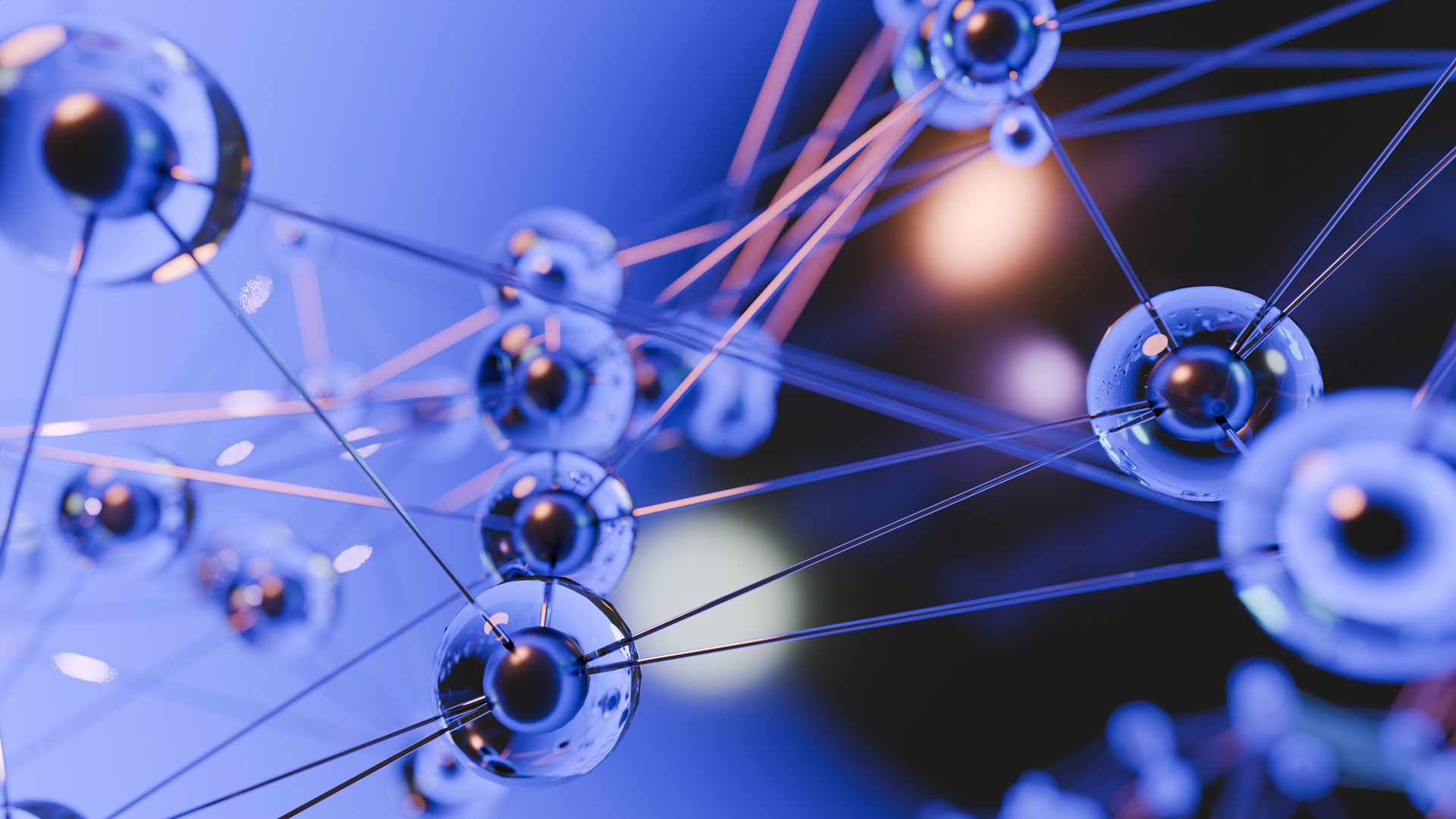 abstract background modlecular structure