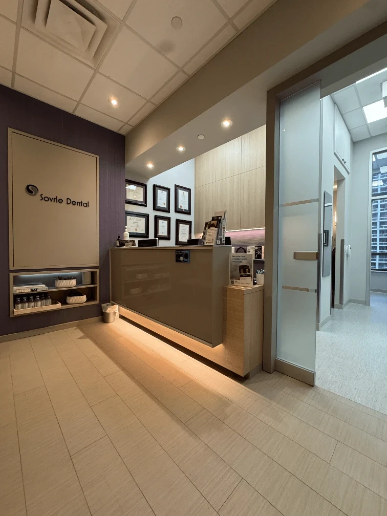 Patient waiting area at Sovrle Dental Clinic in North York, Ontario: the best dentist in North York, Ontario
