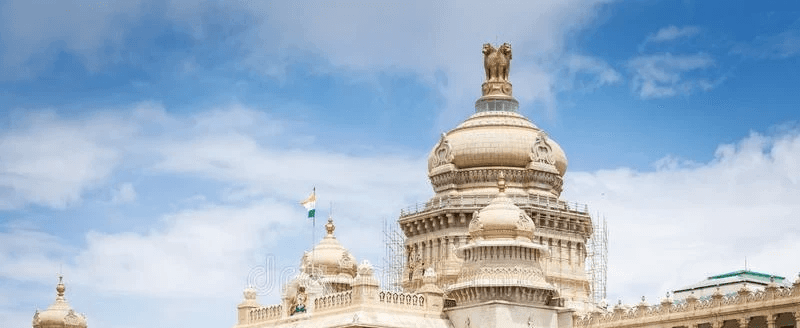 a large building with a clock on the top of it