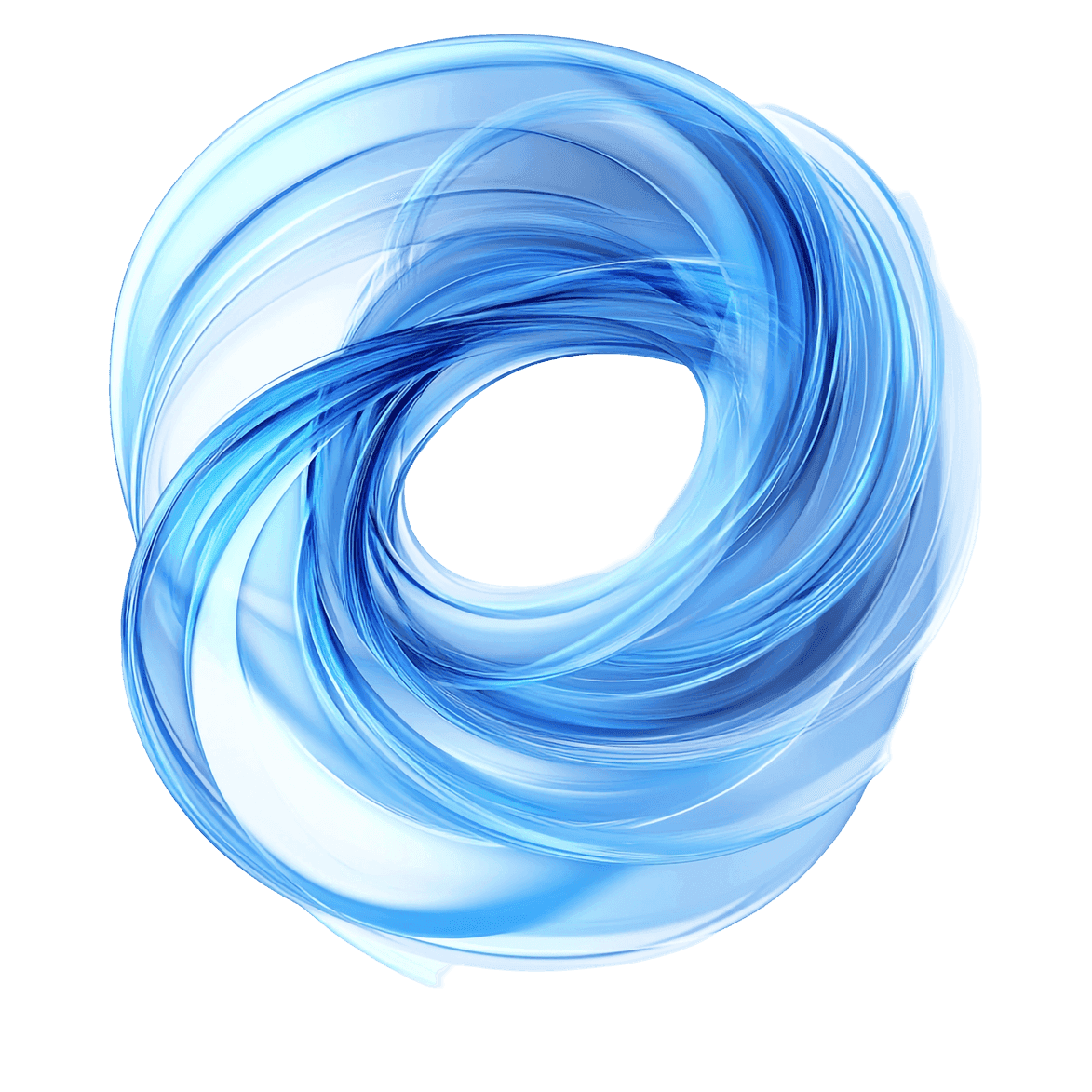 Abstract metalic shape