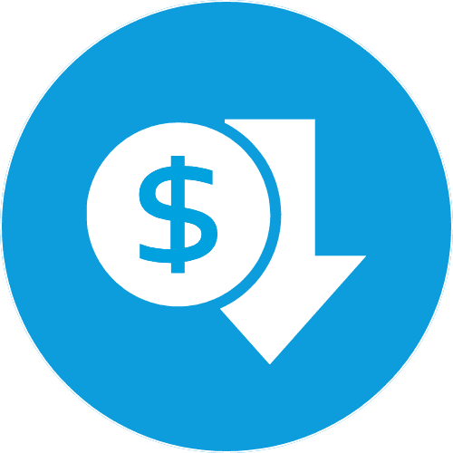 Cost Reduction Icon