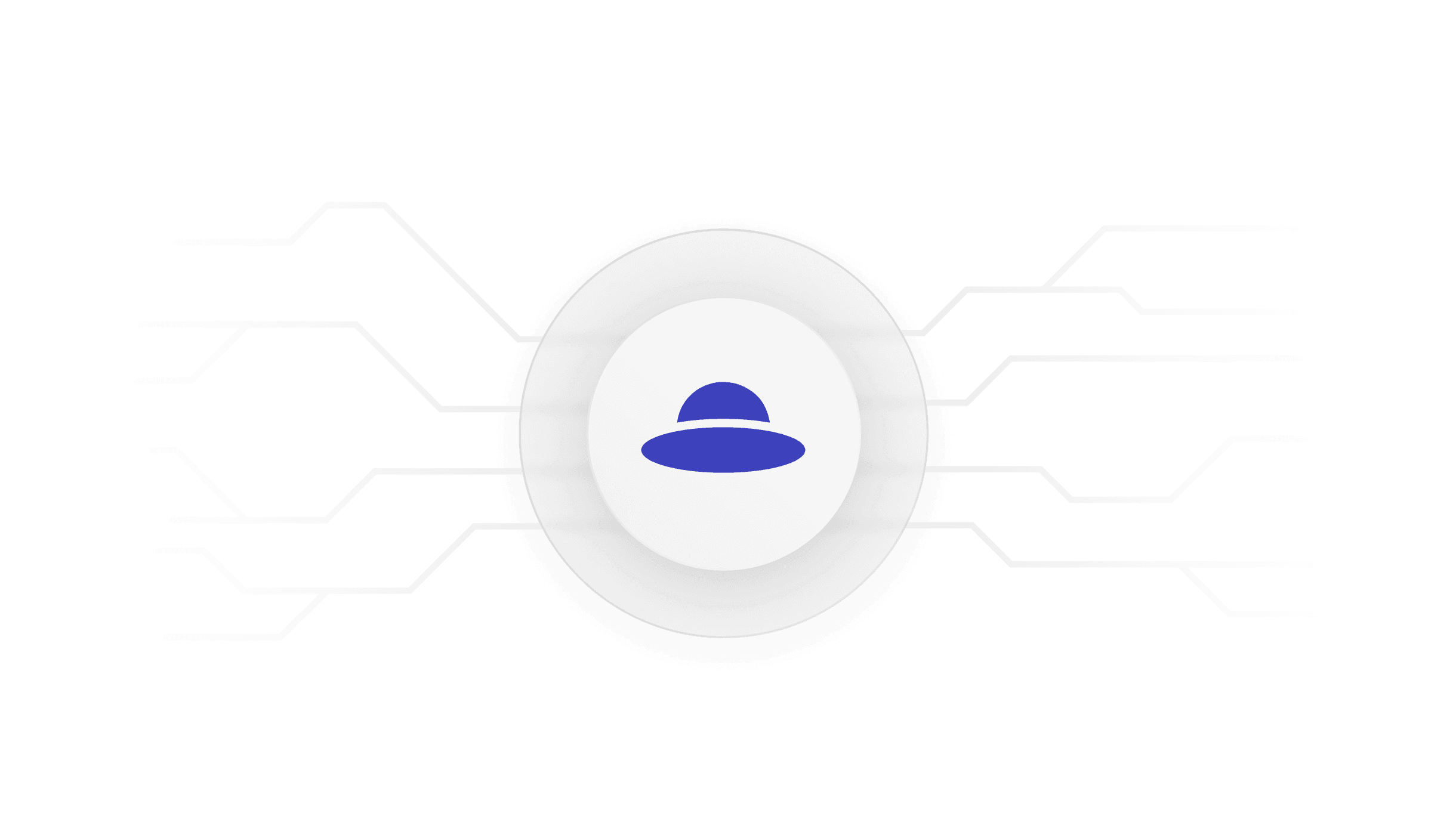 An abstract visual showing Planhat connected to many other tools.