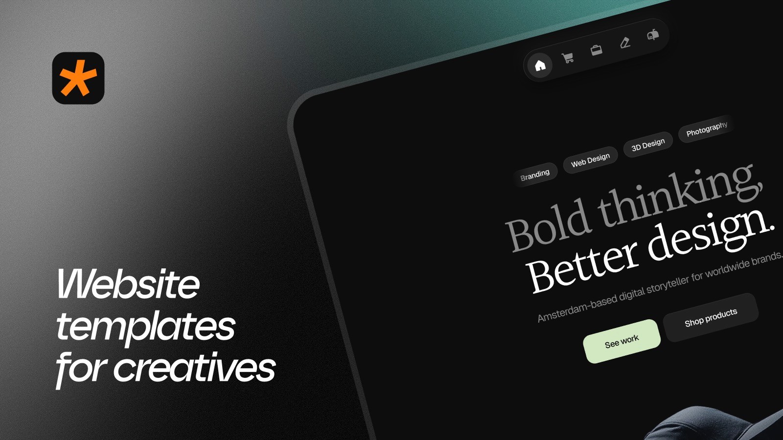 Holygrid.studio website templates Framer