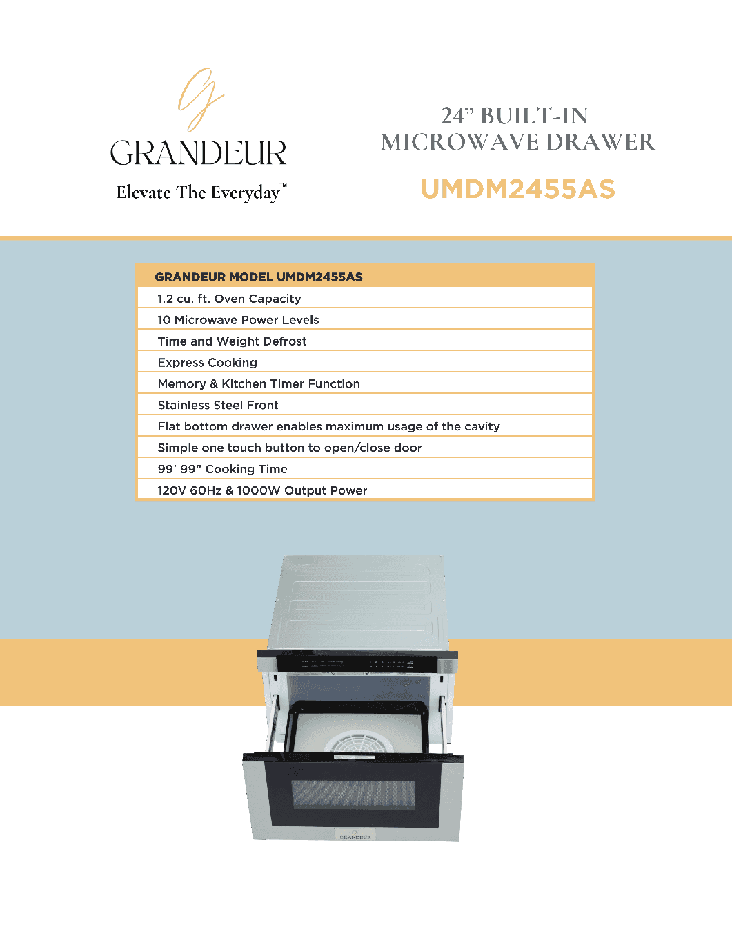 MICROWAVE UMDM2455AS