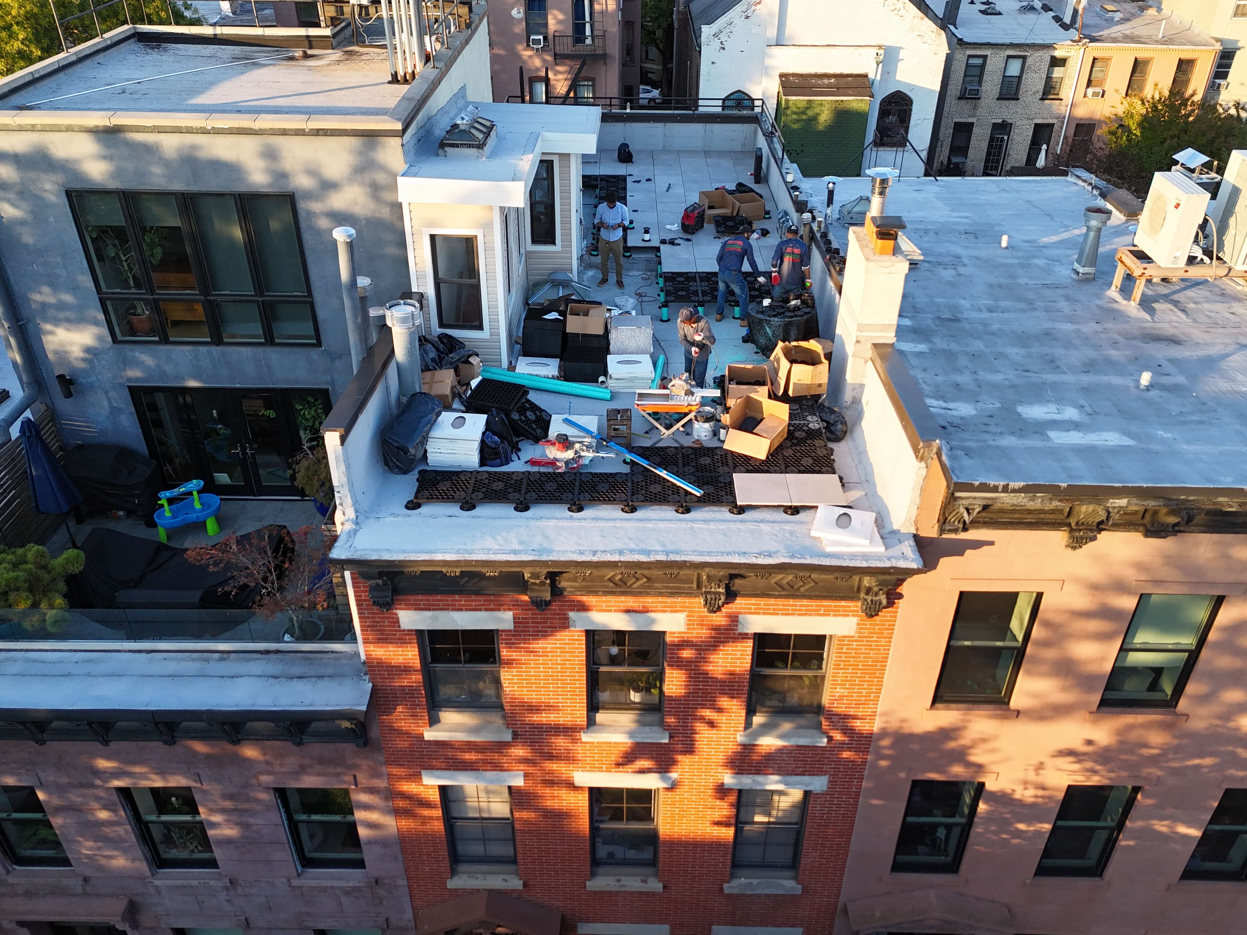 Custom deck building in New York City