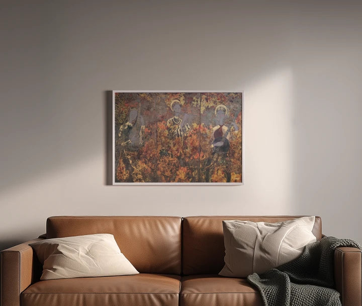 premium art poster and canvas prints, with originals available, from QART , of the artwork " Preserving National Identity "