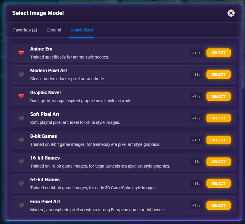 Favorite Image Model Beam 3.7.0