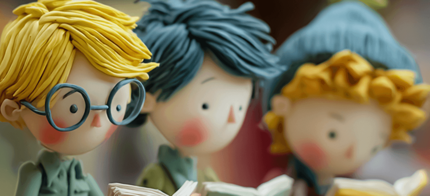 A digital art of a child sleeping on a book with numbers and letters floating around its head.