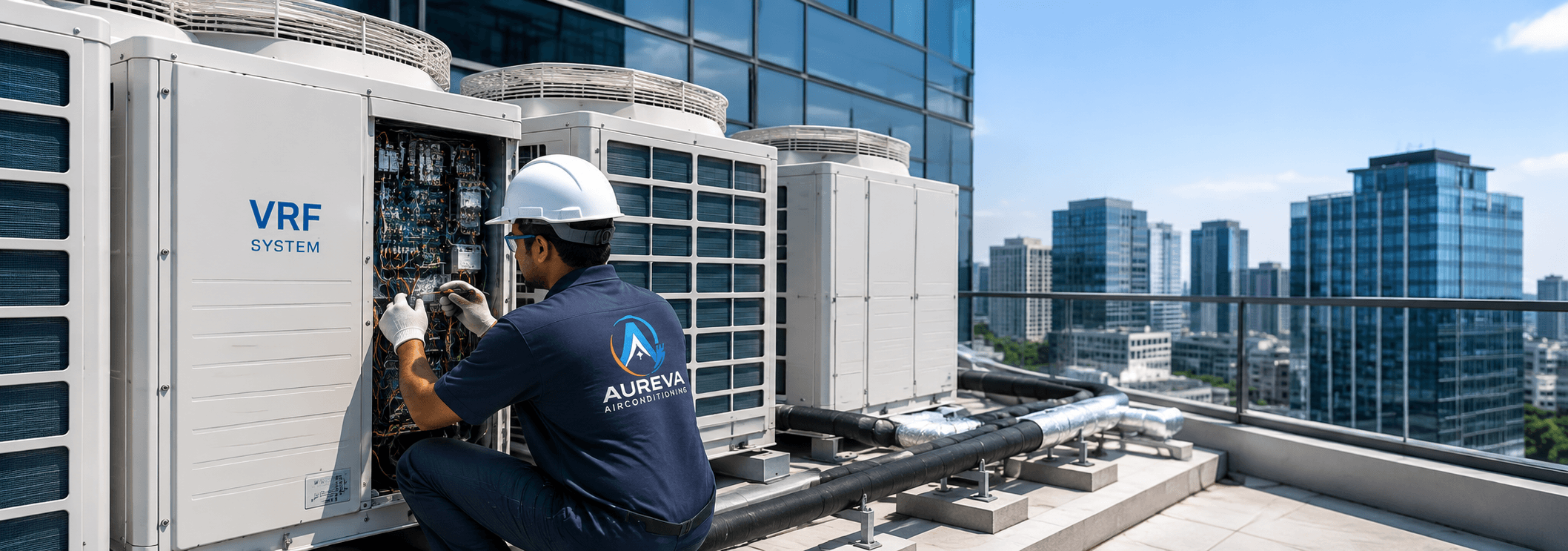 Commercial VRF air conditioning units