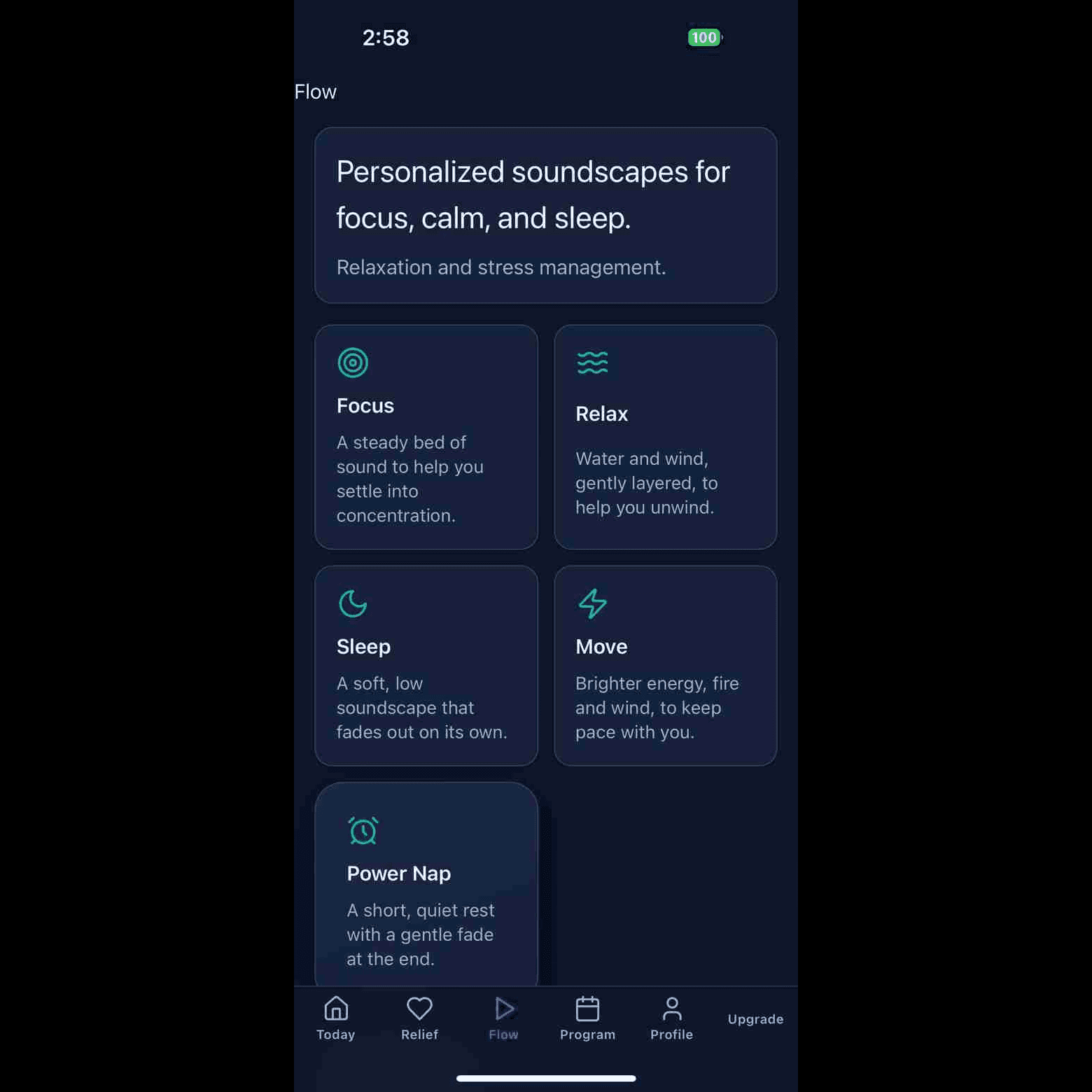 Source app preview for innerease