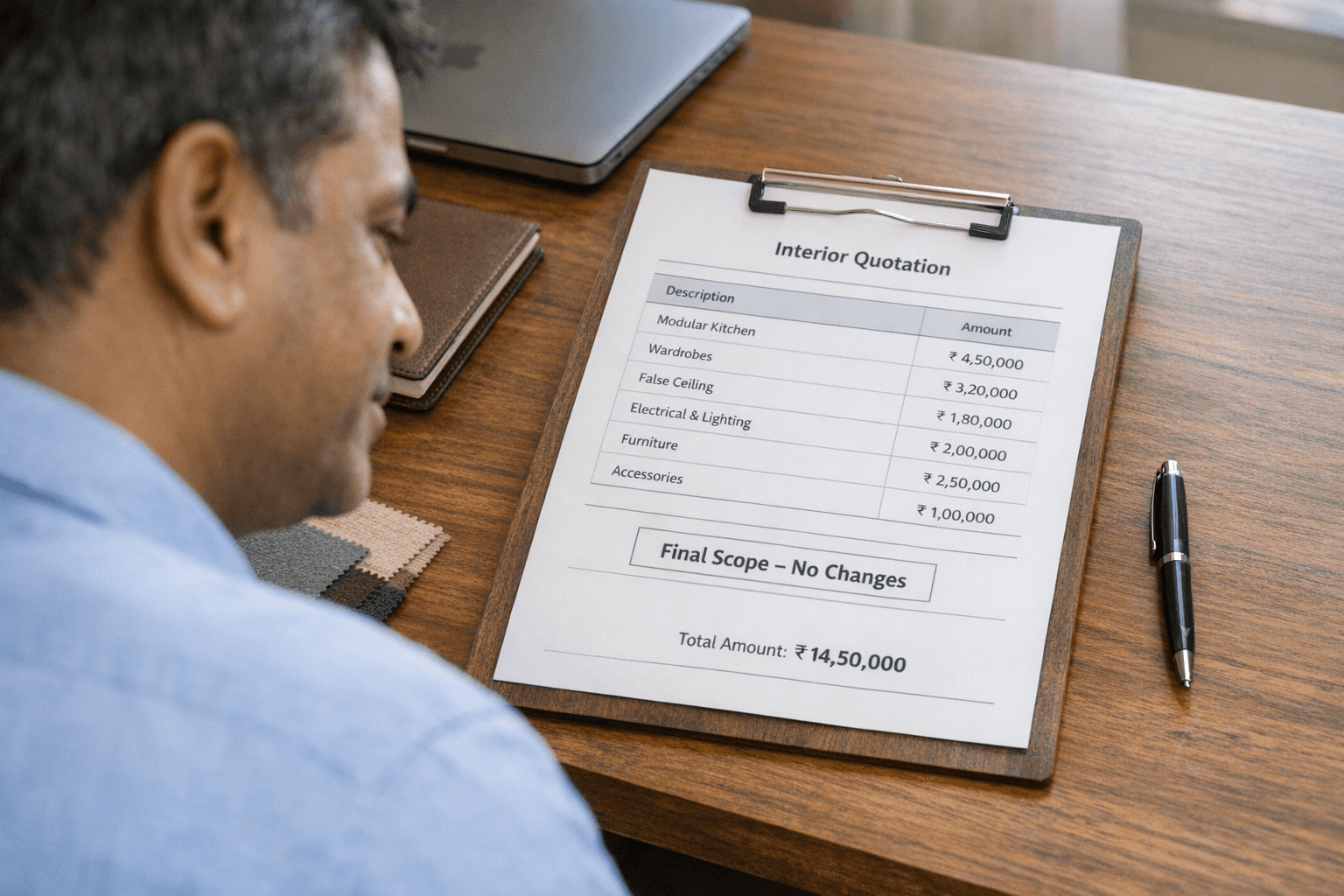 Chennai Interior Quotes