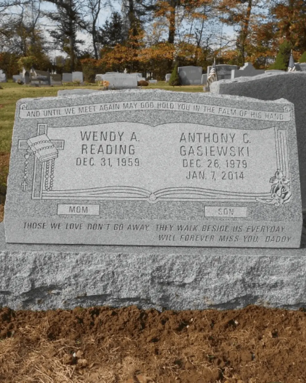 slant markers memorials
