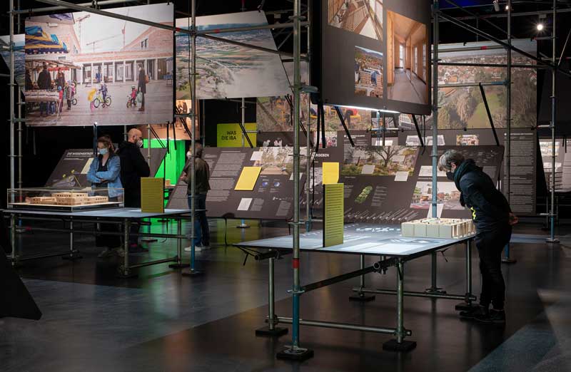 IBA Heidelberg Finale Exhibition graphics and media