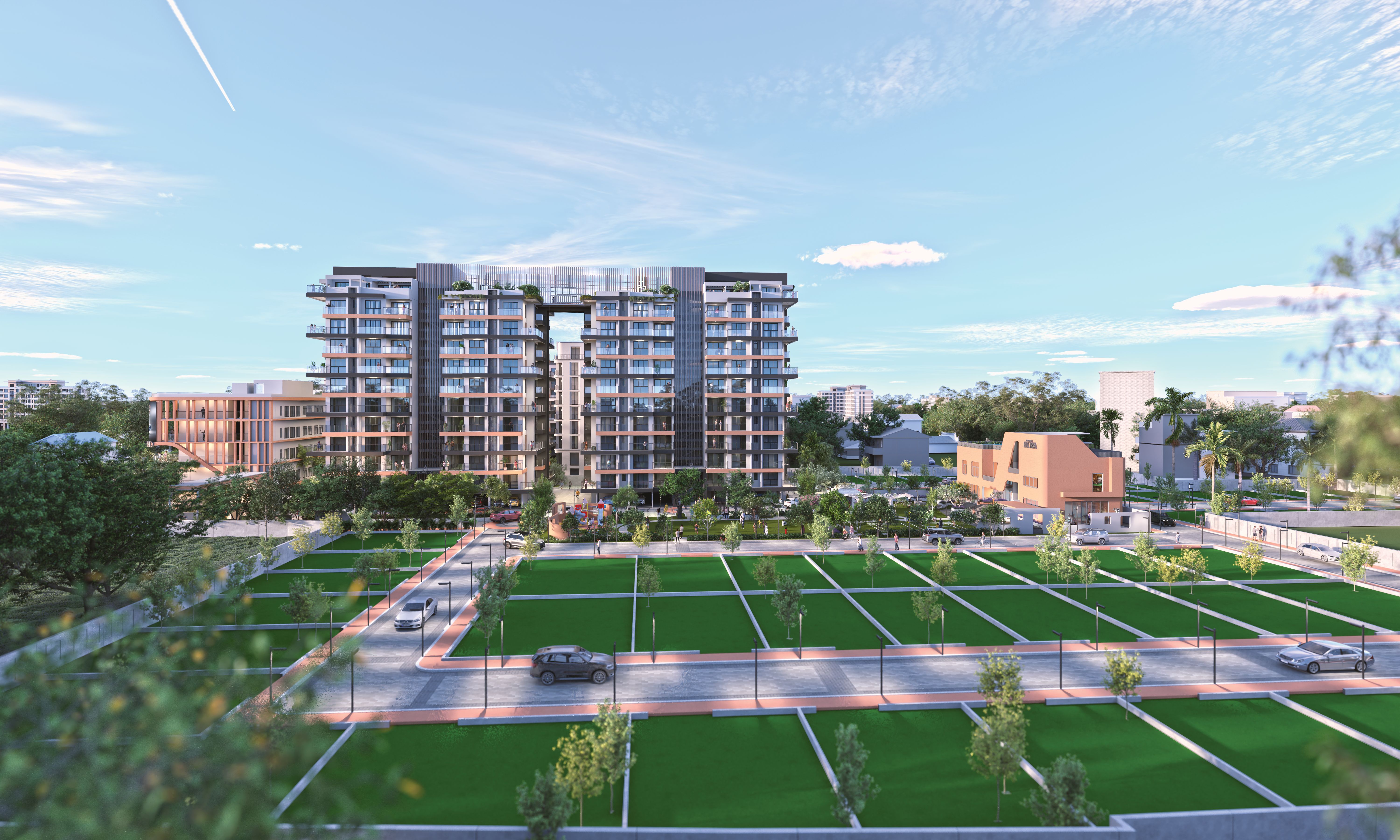 modern house exterior