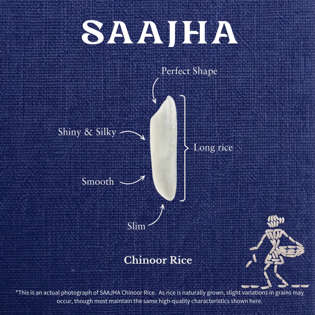 SAAJHA RICE - Premium Kalimuch Rice - Kalimooch Rice - Chinoor Rice - SInce 1987