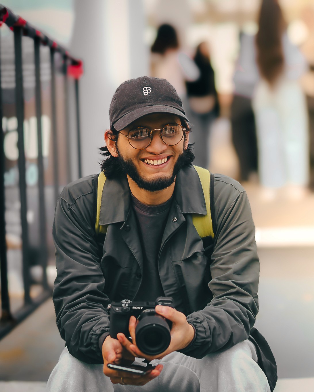 About me Photo Real Mehedi Free Framer Template Photography