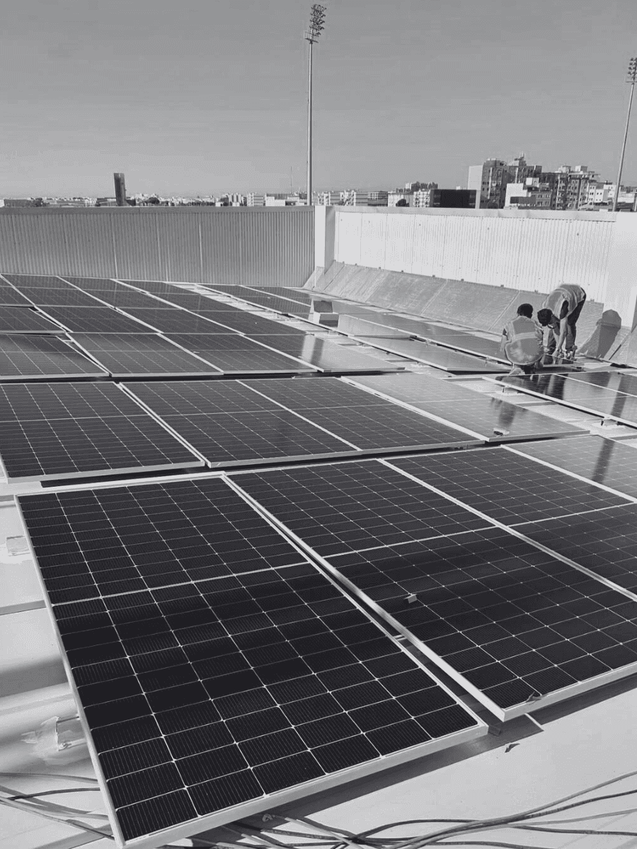 Placas solares en Mercadona 